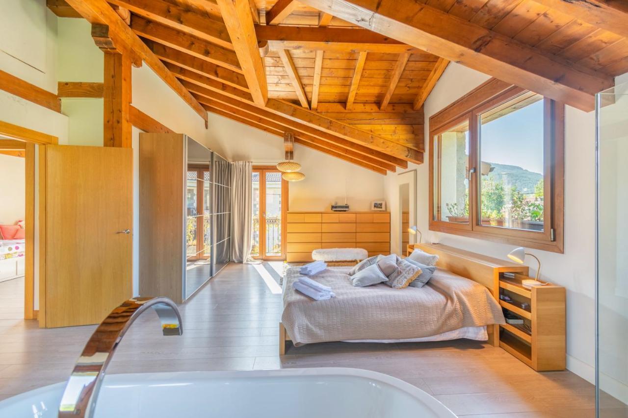 Casa Patxi, Espectacular Casa Rural Proxima A Pamplona Larrasoana 외부 사진