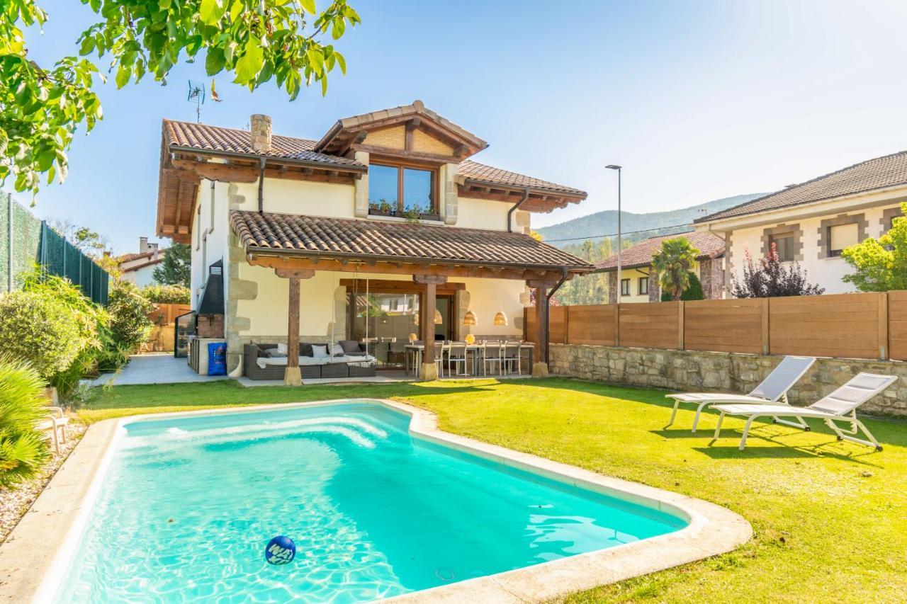 Casa Patxi, Espectacular Casa Rural Proxima A Pamplona Larrasoana 외부 사진