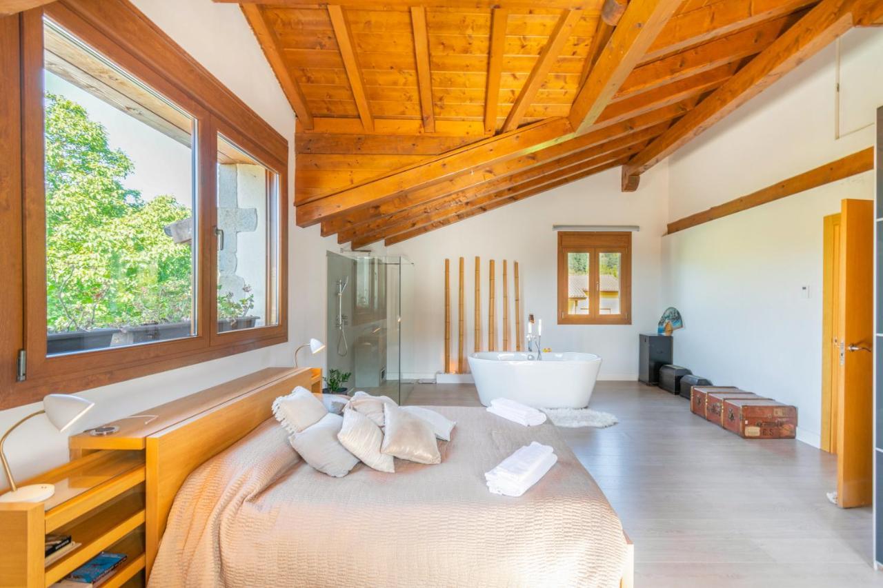 Casa Patxi, Espectacular Casa Rural Proxima A Pamplona Larrasoana 외부 사진