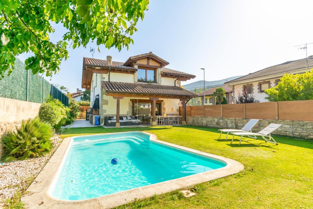 Casa Patxi, Espectacular Casa Rural Proxima A Pamplona Larrasoana 외부 사진